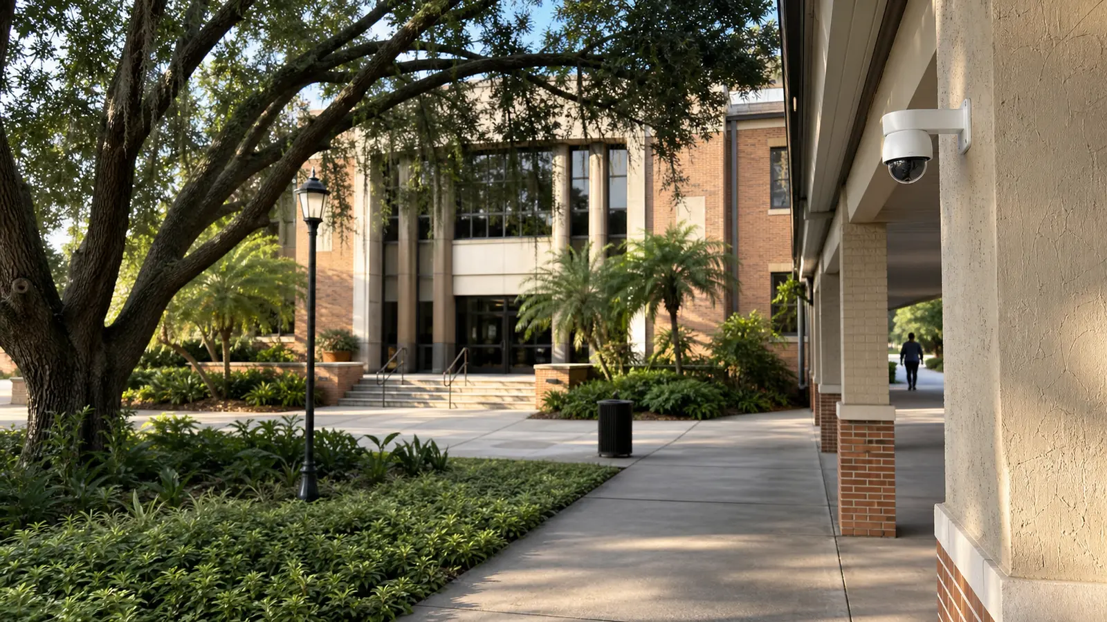 IP cameras for a multi-building Tampa commercial property