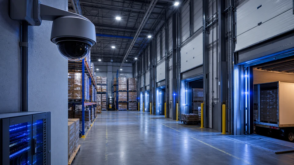 Camera system planning for a Tampa warehouse and loading area