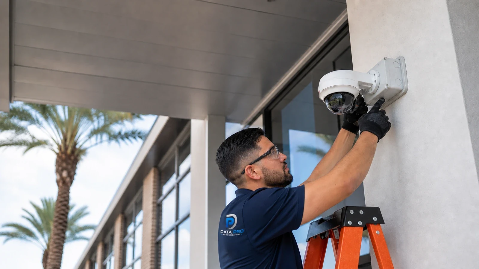 24/7 Color Night Vision Camera planning detail for a Tampa commercial property