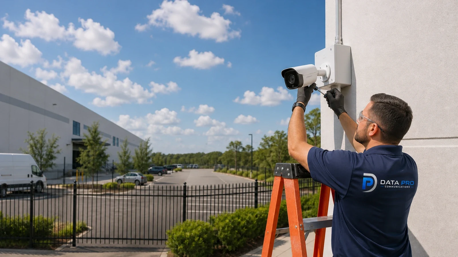 What Is the Maximum Range of a CCTV Camera? for a Tampa commercial property with planned camera coverage and supporting infrastructure.
