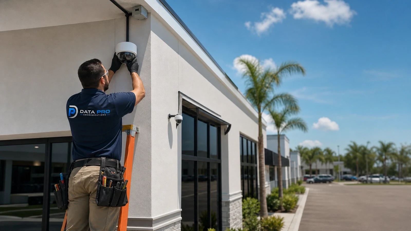 Which Surveillance System Is Best for a Commercial Property? for a Tampa commercial property with planned camera coverage and supporting infrastructure.