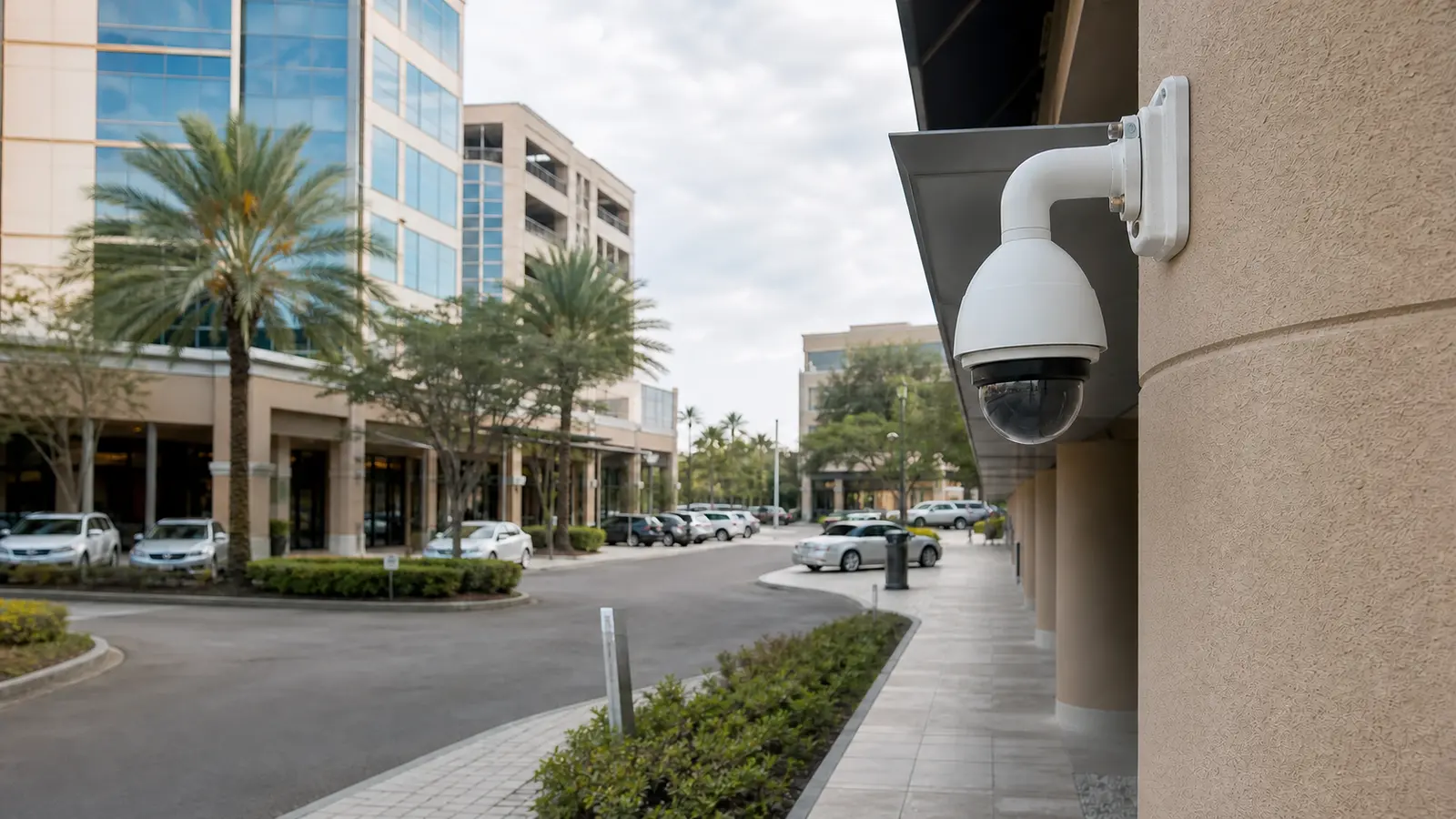 Security camera and low-voltage planning for a Tampa Bay commercial property