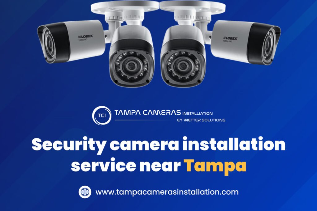 Security camera Installation Service near Tampa